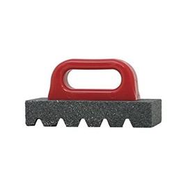 Gator Grit Rubbing Brick 8 "X3-1/2 "X1-1/2 " Fluted Silicone Carbide Concrete
