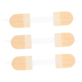 SAFIGLE 3Pcs Zip Closure Strips Flexible Cloth Band for Quick Care Skin Friendly Breathable Stickers for Stopping Bleeding Protecting Skin