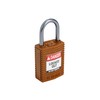 Brady (CPT-BRN-25AL-KD) SafeKey Nylon Lockout Padlock - Compact with Aluminium