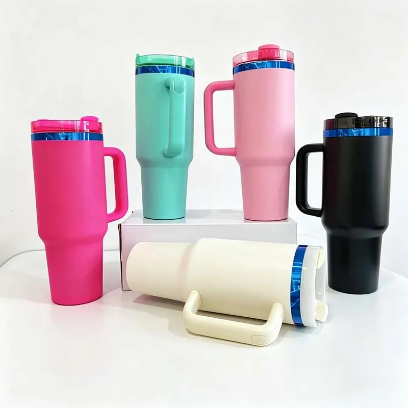 40 Oz H2.0 Dishwasher Safe Insulated Cup 40oz Water Flask