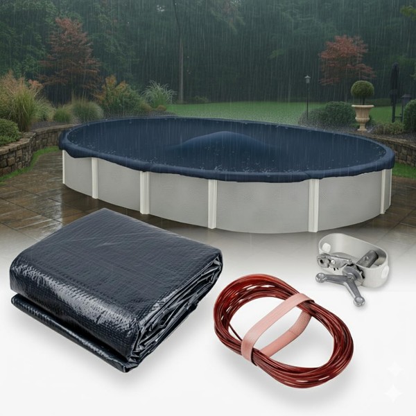 Winter Block Winter Block Premium Winter Pool Cover for Above