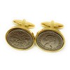 Premium 1964 Original Lucky Sixpence Coin 6D Birthday/Anniversary Cufflinks Ideal