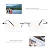 Vepiant-Gafas de lectura multifocales progresivas sin montura Gafas de sol