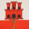 Gibraltar Flag 18'' x 12'' cords - Gibraltarian SMALL flags