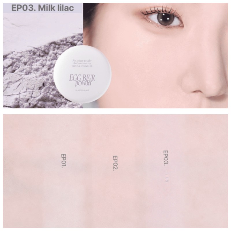 BLACK ROUGE Egg Blur Powder 5g, Shade:EP01 Egg Bare