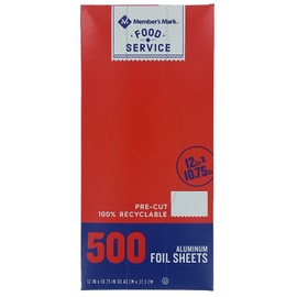 Daily Chef Foil Sheets, 12 x 10.75in. (500ct.) (pack of 2)
