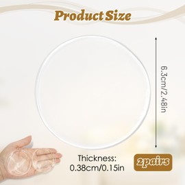 SYHSYC Pack of 4 Ankle Protection Pads, Ankle Gel Pad and Pads for Ice Skating, Relieves Pressure, Improves Blood Circulation for Ice Skating, Hockey (Round) Scooters, Inline Hiking, Riding, Ski Boots