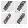 Combination Lock 4-Digit Steel Cable Small Padlock with a Combination