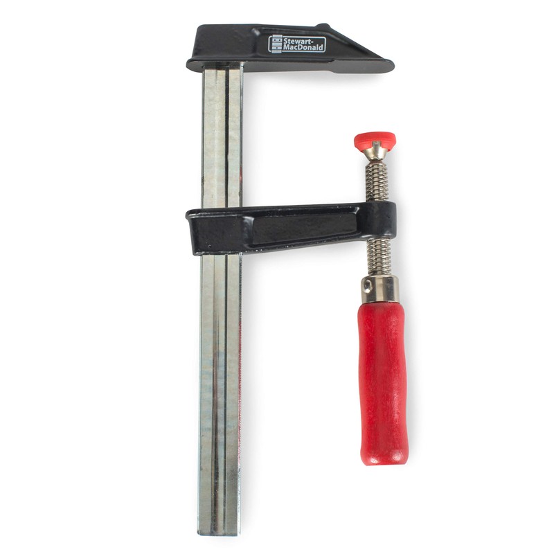 StewMac Heavy Duty 12" Steel Bar Clamp