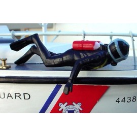 Craft Products Scuba Diver Swimming Figure 1/24 Scale G Scale Diorama Accessory Item