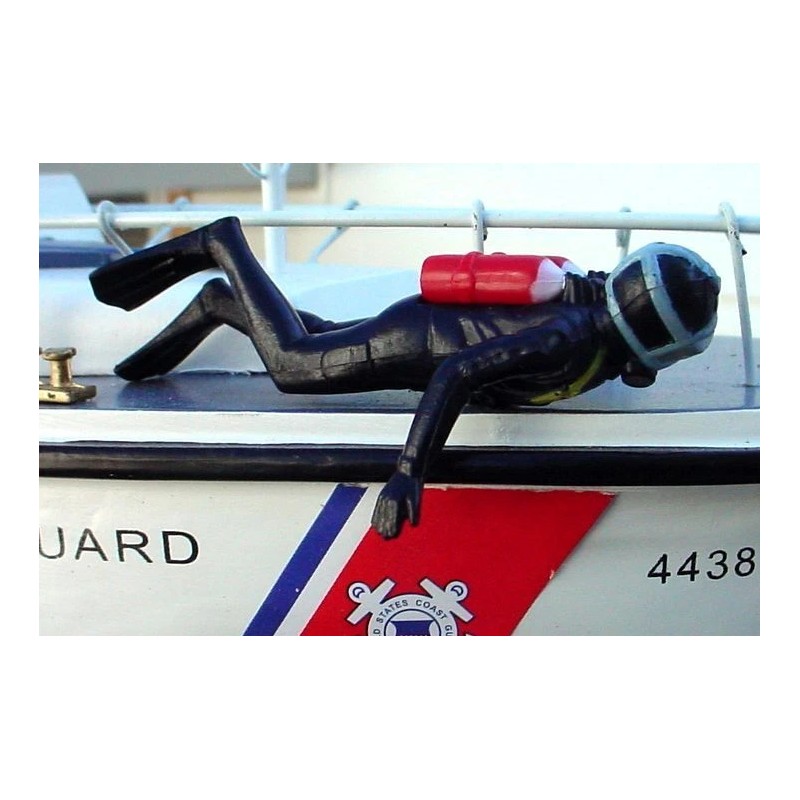 Craft Products Scuba Diver Swimming Figure 1/24 Scale G Scale