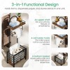 CHOEZON Toilet Paper Holder Stand, Freestanding Toilet Paper Holder with