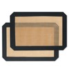 Silicone Baking Mat,Silicone Mat,2 Pack Reusable Non-Stick Baking Mat,Food Safe