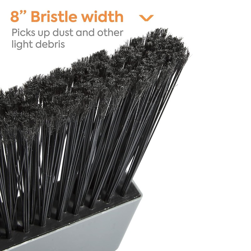 COASTWIDE CW58003 8-Inch Angled Broom, Gray