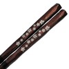 一双 Chopsticks Dapper Pattern kezuri Cherry