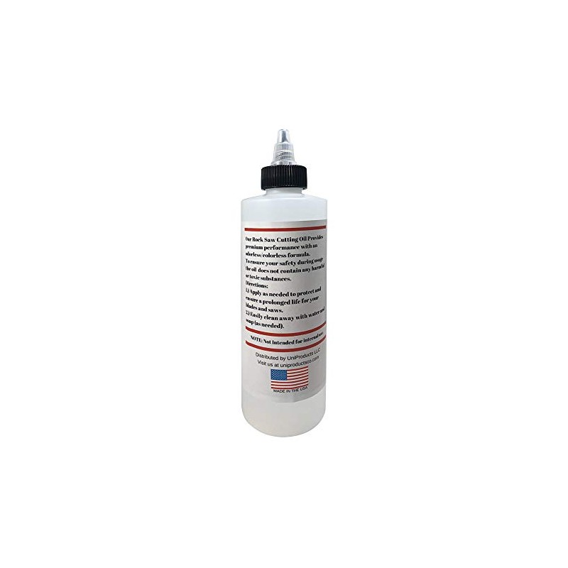 Rock Saw Cutting Oil - 8 oz - Odorless &