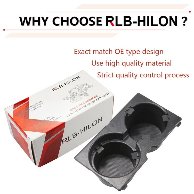 RLB-HILON Cup Holder Insert Compatible with Honda Element 2007 to