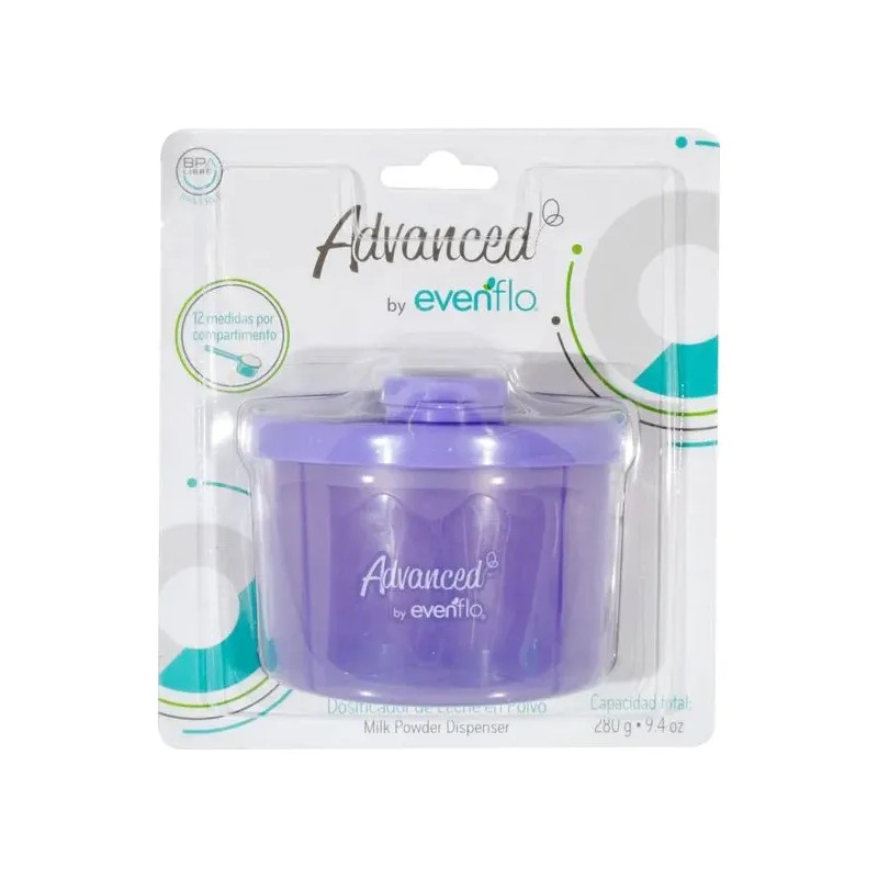 Dosificador De Leche Evenflo 5716 Advanced 4 Compartimentos Multicolor
