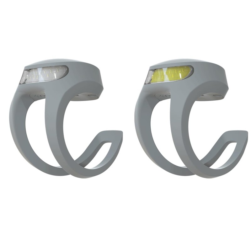 Knog LIGHT Frog V3 Twinpack Grey