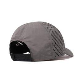 Clakllie Waterproof Mesh Trucker Hat Lightweight Baseball Fitted Cap Quick Dry UV Protection Hats Cooling Sports Hat,Grey