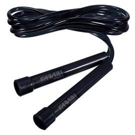 Farabi Sports Skipping Rope Jump Rope Fitness Gym Boxing Training Jumping Rope (Black)