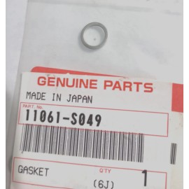 Kawasaki KFX50, KDX50 Fuel Fitting Gasket NOS 11061-S049 (L-4784)