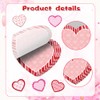 240Pcs Heart Sticky Notes, Pink Red Sticky Tabs, Self-Stick Pads,