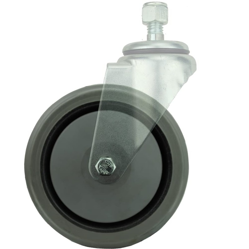 Mapp Caster 5' Shopping Cart Wheels Kit, Longer Lasting, Ultra