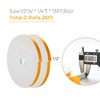 26 Feet Weather Stripping Door Seal, 1/2" Wide X 1/4"