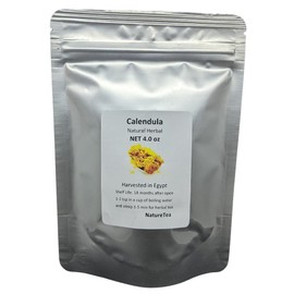 Calendula Tea - Dried Whole Flower from Nature Tea (1 oz)