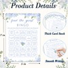 oayGnay Bridal Shower Games, Find The Guest Bingo Game Cards,