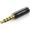 VENTION BFBB0 3.5mm Male to 2.5mm Female Audio Adapter Black