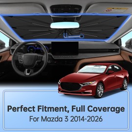 Windshield Sun Shade Umbrella for Ford Maverick 2022-2026 Front Window