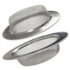 2 Pack 4.5" Kitchen Sink Drain Strainers, Stainless Steel Drain