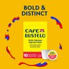 Café Bustelo Espresso Style Dark Roast, Single Serve Coffee Pods,