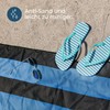 ZENACROSS - Beach Towel 90 x 180 cm - Microfibre
