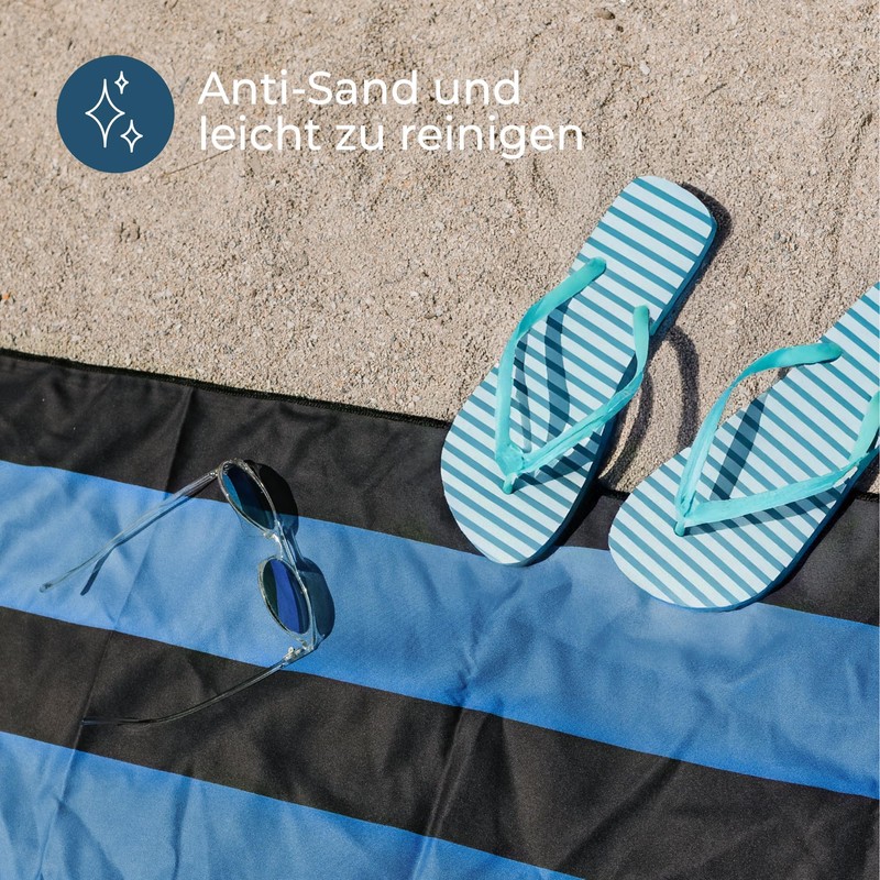 ZENACROSS - Beach Towel 90 x 180 cm - Microfibre