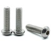 Hippo Hardware M6 (6mm X 25mm) Button Head Allen Bolts