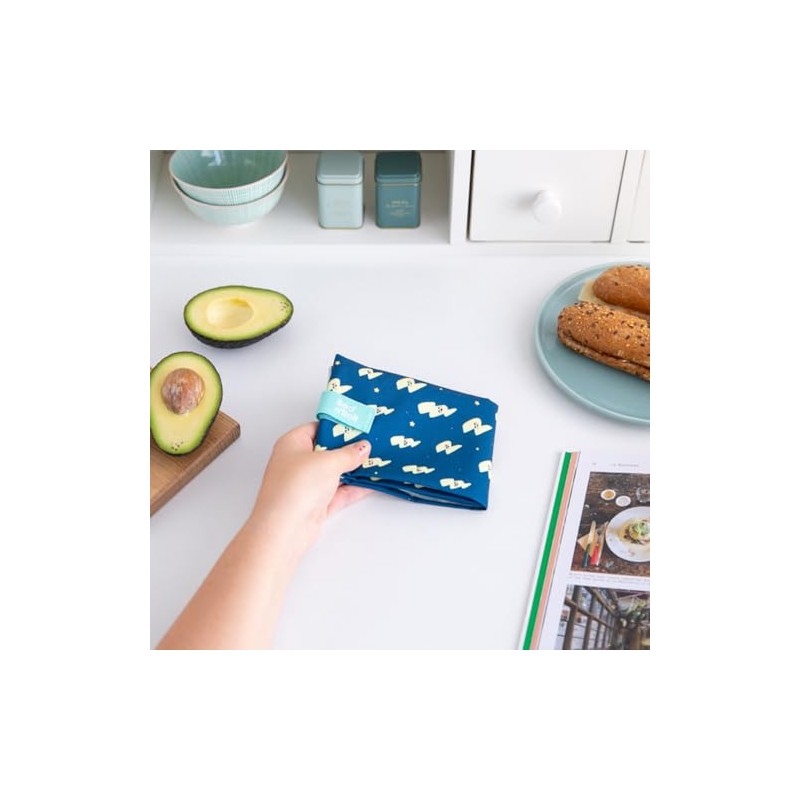 Roll'eat ® Reusable Sandwich Bag | Sandwich Container | Eco