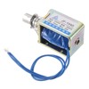 sourcing map DC 24V 0.4A Solenoid Electromagnet Pull Type 25N