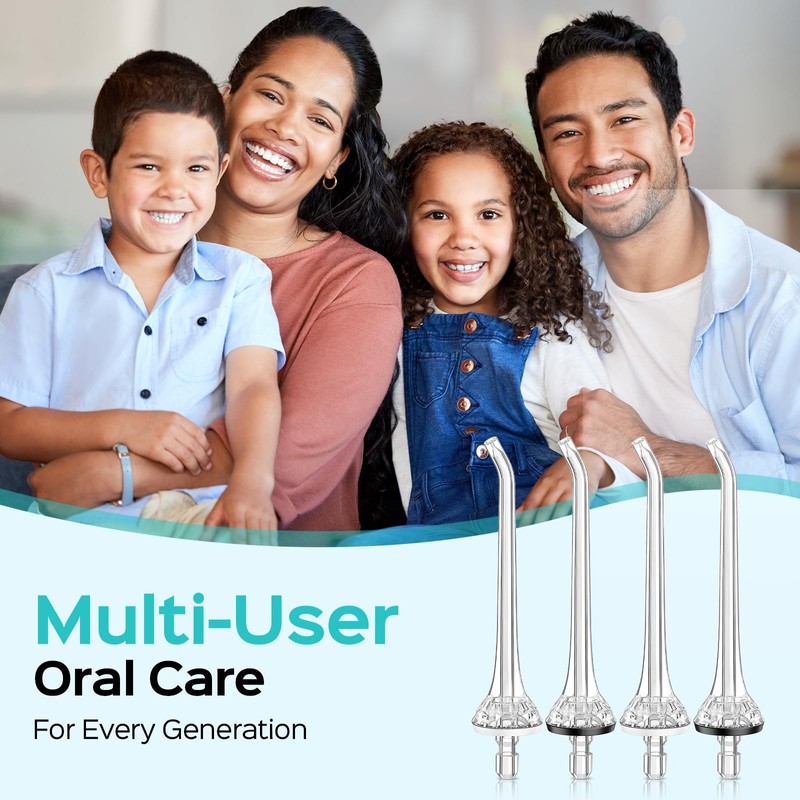COSLUS Water Flosser Pick For Teeth Tip: 4 PCS Water