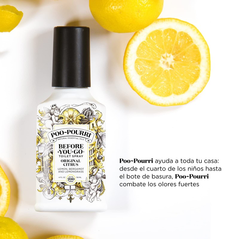 Poo-Pourri México Citrus 4 Fl. Oz., Color, 118 Ml