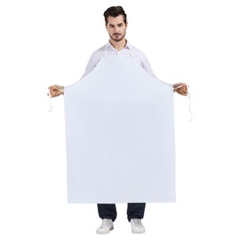 Nanxson Waterproof PVC Apron Adjustable Adjustable Neck Drawstring and Waistband Heavy Duty Chemical Resistant Apron for Dishwashing Butcher Dog Grooming CFS0001