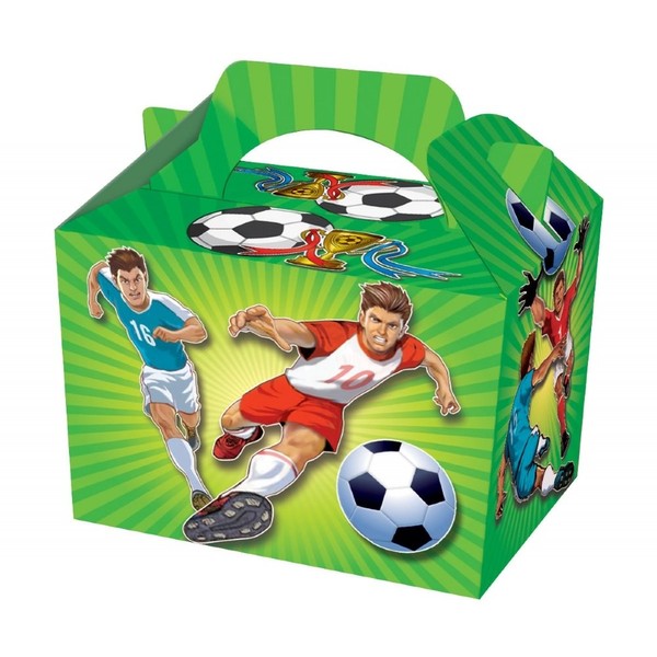 Football Party Boxes x10 by Playwrite