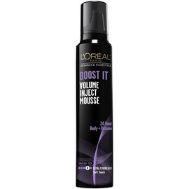 L'Oréal Paris Advanced Hairstyle BOOST IT Volume Inject Mousse, 8.3 oz.