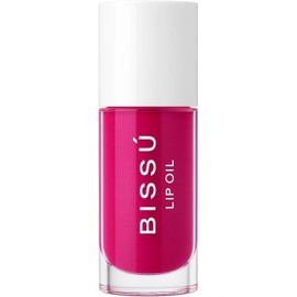 BISSÚ Lip Oil Hidratante con Vitamina E – Brillo Labial No Pegajoso en 7 Tonos Labios Suaves, con Aroma Frutal y Toque de Color, 4 ml (07 Frutas de la Pasión Fucsia exótico., 4gr)