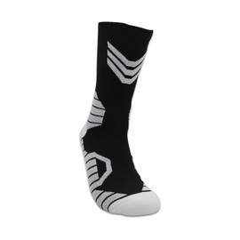 HGLG7G Custom Team Crew Socks Athletic #9 Player Number Black White All Team Numbers Gifts for Men Women