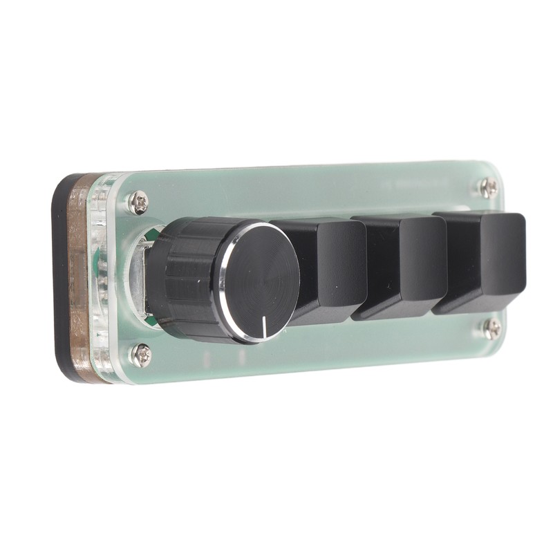 3 Key Small Keypad Multifunctional Shortcut RGB Backlight USB Mechanical