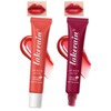 Lip Butter Balm Cherry Red Lip Gloss, Shea Butter Tinted
