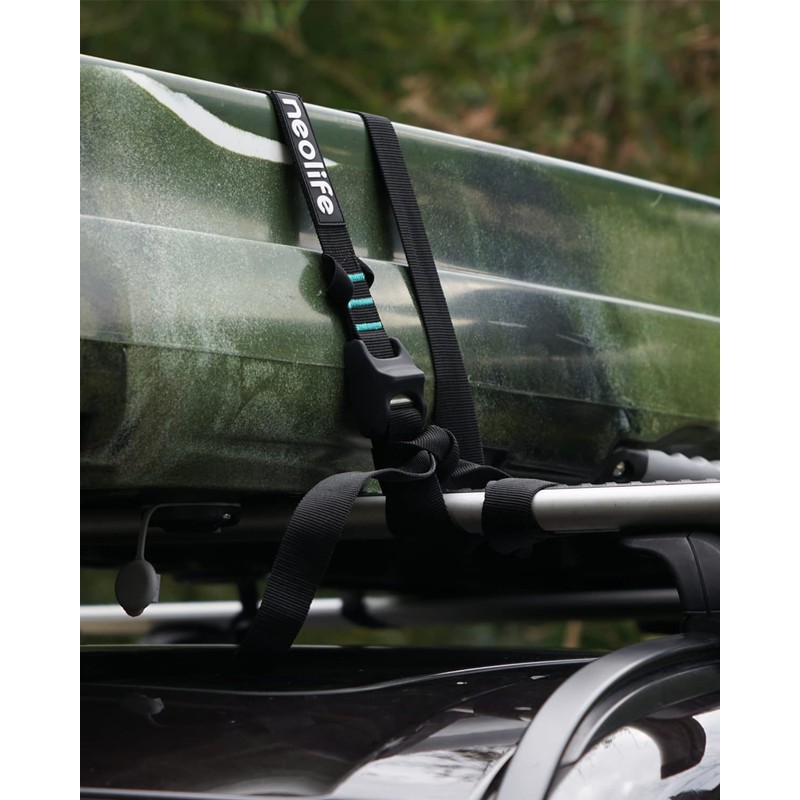 WONITAGO Premium 'No Scratch' Silicon Tie Down Cam Straps for